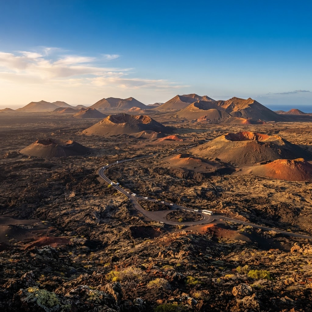 Parque Nacional de Timanfaya en Lanzarote
